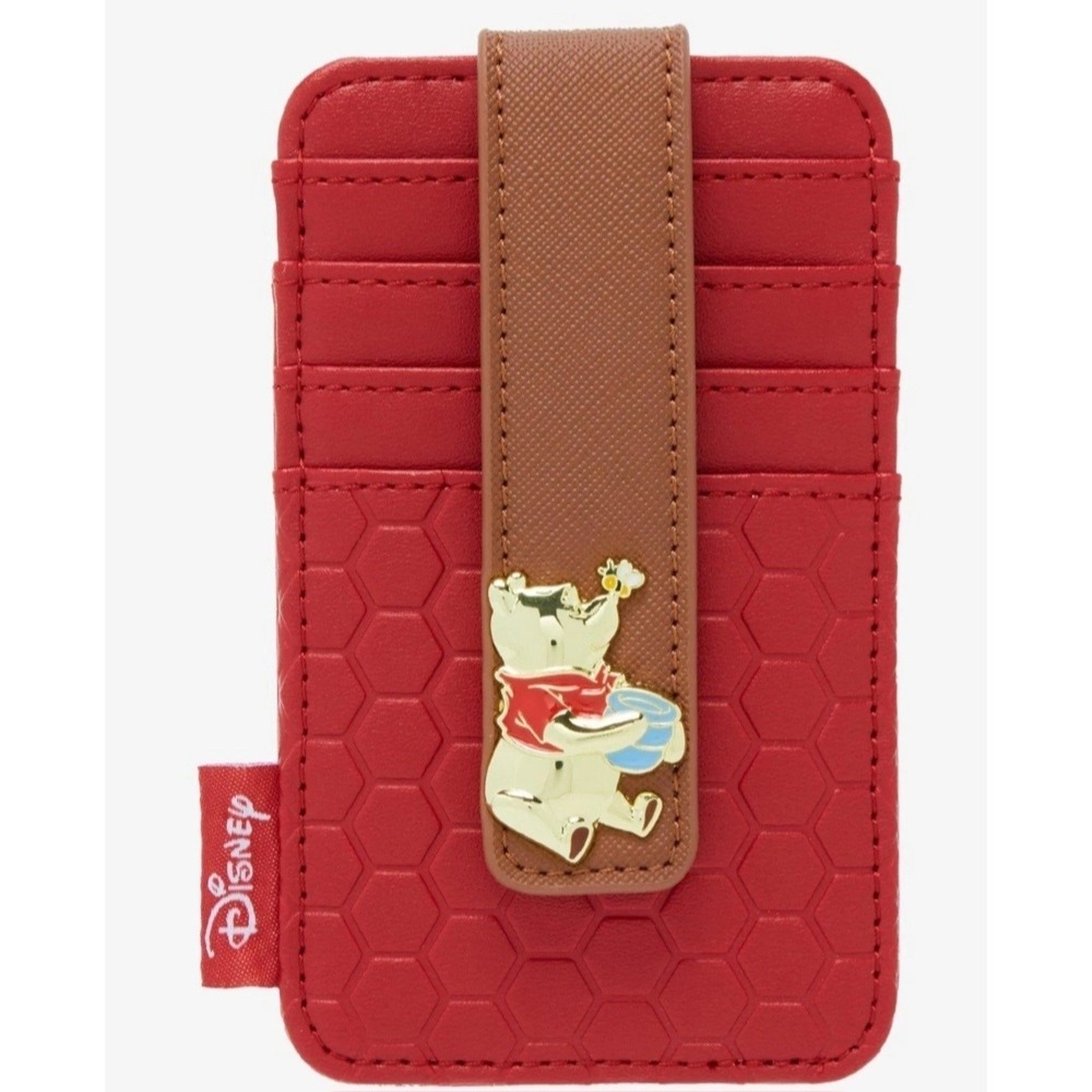 NEW Loungefly Disney Winnie the Pooh Honey Pot Crossbody Bag With CARDHOLDER! - Picture 9 of 10
